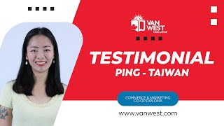 VanWest College Testimonials  Ping  Commerce amp Marketing [upl. by Carl]