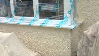 Exterior airless Spray painting [upl. by Frisse]