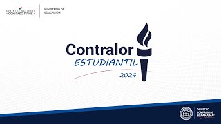 Concurso de Elección  Contralor Estudiantil Nacional 2024 [upl. by Aikemot]