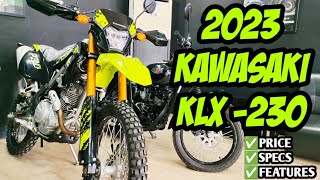 2023 Kawasaki KLX 230 Street Legal Review Price Langga Gail [upl. by Grewitz]