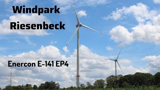 Windpark RiesenbeckLager Feld  9× Enercon E141 EP4 [upl. by Harobed]