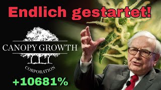 JETZT explodiert Canopy Growth Einstieg verpasst [upl. by Ainiger]