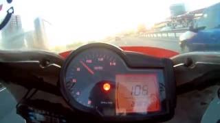 Aprilia RS 125 Acceleration Top Speed 173 kmh Turkey [upl. by Elizabeth]