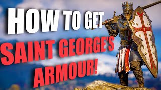 How to get Saint George’s armour All Saint George armour locations in AC Valhalla RIVER RAIDS [upl. by Alekat1]