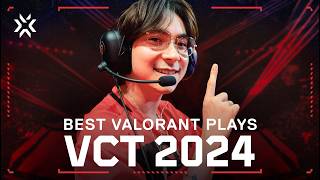 The Best 17 Plays Of VALORANT Champions Tour 2024 [upl. by Dichy]