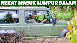 JIMNY STANDAR DIPAKSA OFFROAD BEGINI HASILNYA [upl. by Kaehpos867]