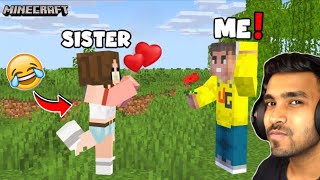 I Became TechnoGamerzOfficial To Troll My Sisters In Minecraft  Sister Trolling [upl. by Foss750]