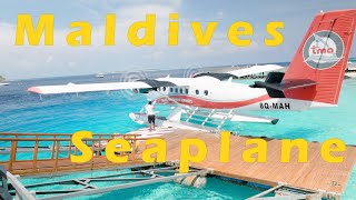 Seaplane to Westin Miriandhoo Maldives 4K [upl. by Adiaj]