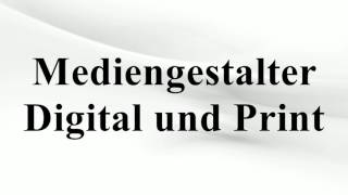 Mediengestalter Digital und Print [upl. by Alletsyrc]