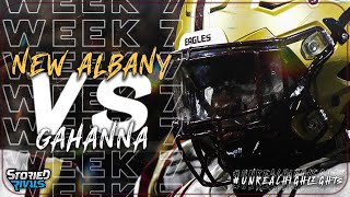 NEW ALBANY FOOTBALL  Eagles Take On Lions  HIGHLIGHT [upl. by Toomin81]