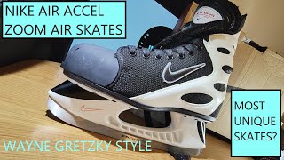 Nike Air Accel Ice Skates with Zoom Air Technology Worn by Wayne Gretzky and other Hockey Legends [upl. by Alphonse617]