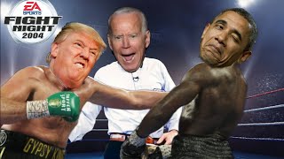 Presidents Play  EA Fight Night boxing  ai meme [upl. by Ikik998]