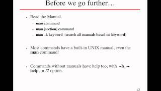 Unix OS  Lecture 2 [upl. by Obocaj]