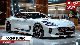 🔥 New Kia Stinger 2025 Aggressive Redesign amp 400HP Turbo V6 [upl. by Reahard]