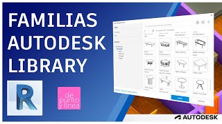 Insertar FAMILIAS GRATIS en Revit con Autodesk Library  Usa familias de Revit sin descargar nada [upl. by Brandyn]