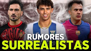 LOS RUMORES MÁS LOCOS DEL MERCADO DE FICHAJES DE LALIGA 2425 [upl. by Mcgurn]