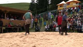 Die Highlights im Video Imhof siegt am RigiSchwingfest [upl. by Hakym]