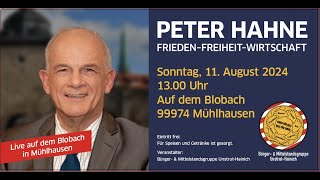 Peter Hahne Blobach Mühlhausen 11082024 [upl. by Oileve]