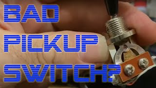 Broken Pickup Selector Try this first Repair Tips and More  Fix Les Paul Switch Problems [upl. by Elspet]