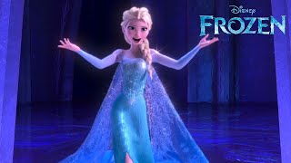 DISNEY SINGALONGS  Do You Want To Build A Snowman Frozen Lyric Video  Official Disney UK [upl. by Acinoryt]