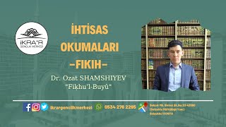 Dr Ozat SHAMSHIYEV  Fiḳhu’l Buyû´ 7071Sözleşme Taraflarının Sayısı ile İlgili Şart [upl. by Esiuqram]