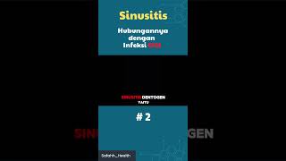 Sinusitis infeksi gigi 2 irigasinasal safahhhealth sinusitis [upl. by Ginelle]