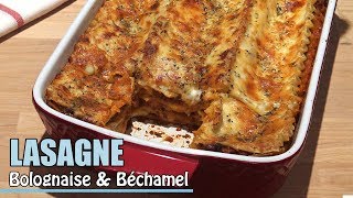 Recette de lasagne bolognaise maison la meilleure [upl. by Attirb275]