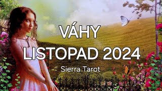 Výklad karet 🃏 VÁHY  LISTOPAD 2024 🤗🍁🍀 [upl. by Wesla]