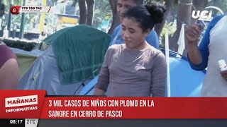 🕑 Niños con plomo en la sangre en Cerro de Pasco no encuentrna ayuda del gobierno [upl. by Azaleah]