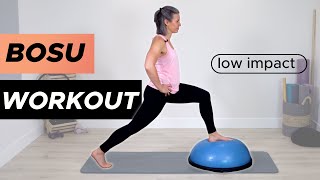 Bosu Ball Workout  30 minute Pilates [upl. by Dich]