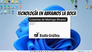 Columna tecnológica en Abramos La Boca [upl. by Ffilc]