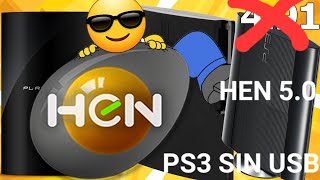 TUTORIAL DESCARGAR HEN 50 SIN USB  PENDRIVE  2024  PS3  TODOS LOS MODELOS  SIN PC  SIN ERROR [upl. by Atikir]