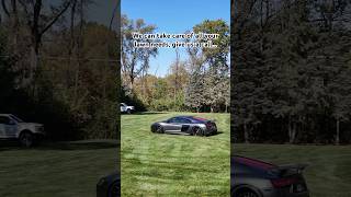 Need lawn care service  Lmk explore audir8coupe cartok sportscar supercar lawnmower [upl. by Sibley653]