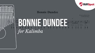 Bonnie Dundee Kalimba Tab [upl. by Ahsi495]