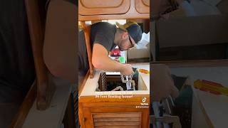 Galley Renovations Begin On Our 1985 36 Foot Marine Trader boatlife trawler greatloop [upl. by Milas102]