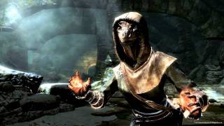 Skyrim Hooded Argonian Screenshot HD [upl. by Ahsinik]