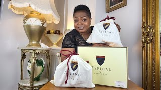 UNBOXING ASPINAL OF LONDON TRUNK AND TRINKET HAND BAGS [upl. by Rider144]