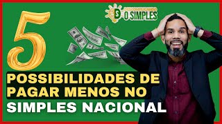 5 Formas de reduzir a tributação no Simples Nacional [upl. by Kirima873]