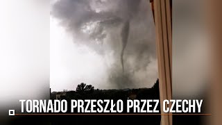 Tornado przeszło przez Czechy Ponad 200 osób rannych są ofiary śmiertelne [upl. by Adnoloy]