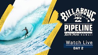 WATCH LIVE Billabong Pro Pipeline  Day 2 [upl. by Bondie763]