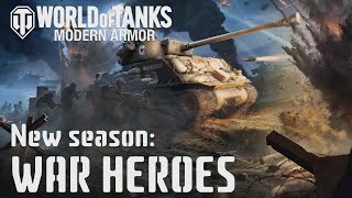 World of Tanks Console New Season WAR HEROES Rewards [upl. by Jennifer80]