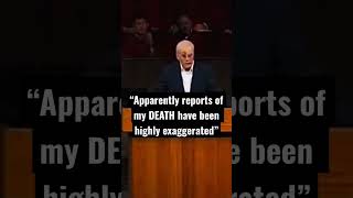 JOHN MACARTHUR gives an update on his HEALTH quotReports of my DEATH have been HIGHLY Exaggeratedquot [upl. by Marcy]