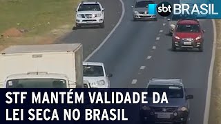 STF decide que é legal punição a motorista que recusar teste do bafômetro  SBT Brasil 190522 [upl. by Amberly]