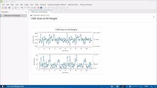 How to Create an IMR Control Chart in Minitab Statistical Software [upl. by Gaelan]