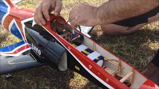 Hobby King Bae Hawk Maiden 8s 5000mah lipo [upl. by Heinrich775]