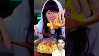 Egg Noodles resipe🥵🍝🥚 mukbang noodles eatingshow food shorts [upl. by Collimore]