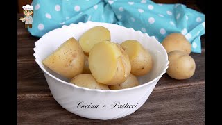 Come fare le patate bollite al microonde [upl. by Ovida]