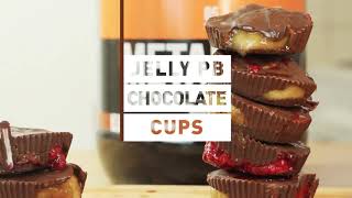 Creamy and Chocolaty Jelly PB Cups [upl. by Ferna]