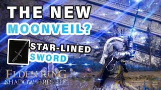 How to get StarLined Sword Weapon ► Elden Ring DLC [upl. by Anina]