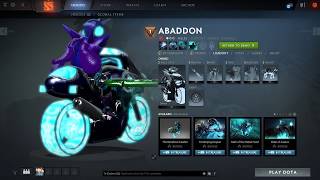 Abaddon  Neon Rider Mod Dota2modscom [upl. by Annyl]